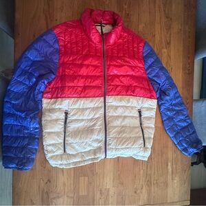 Tommy Hilfiger Tri-Color Puffer Jacket